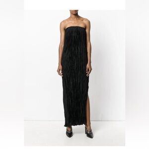 Elizabeth and James Denver Pleated Maxi Dress